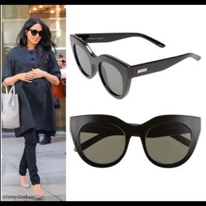 NWT Le Specs Air Heart Sunglasses